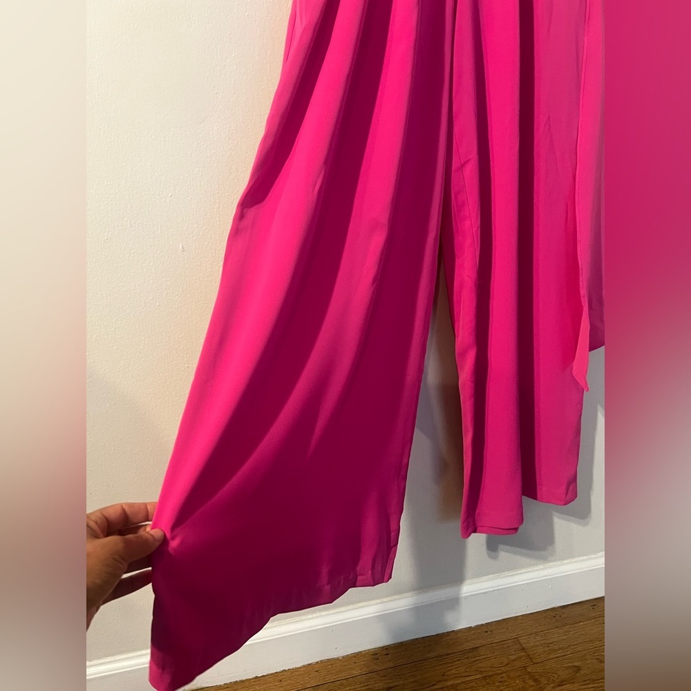 Julia Jordan Pink Jumpsuit with Flowing Palazzo Pants - Picture 7 of 12